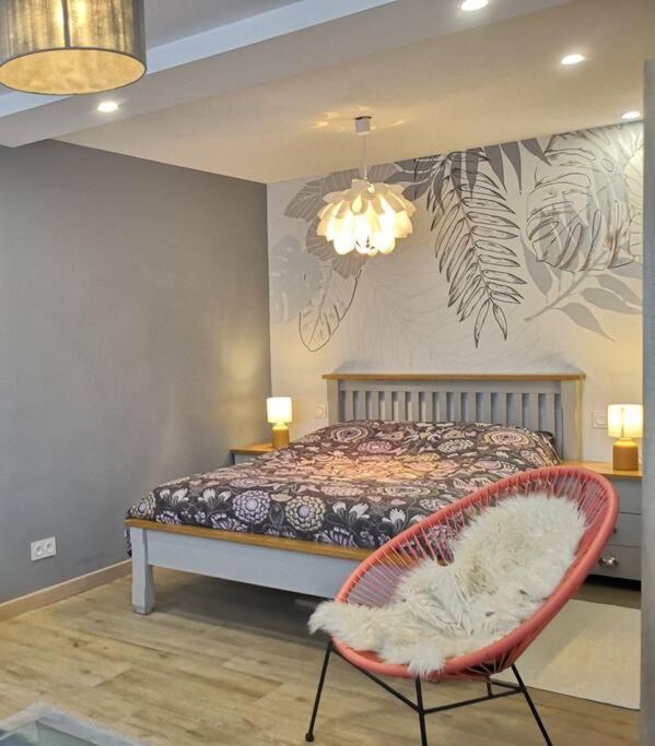Petit Paradis Cosy T1 Bis 40M2 Independent Studio En Maison Avec Jardin & Parking Gratuit קלויר-אט-קוויר מראה חיצוני תמונה